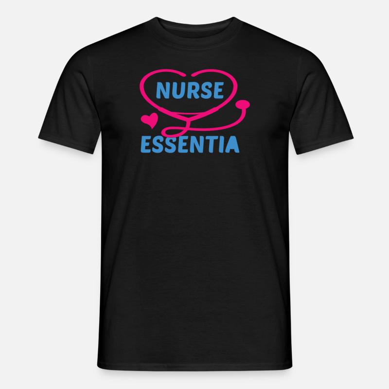 KRANKENSCHWESTER Pflegerin - Männer T-Shirt - Schwarz