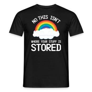 Sysadmin Cloud Computing-Ingenieur - Männer T-Shirt - Schwarz - Vorne - AI Model Male 178 light (178cm)