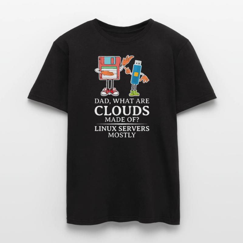 Cloud Computing Informatik Tech Männer T-Shirt