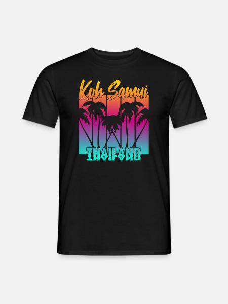 Koh Samui Thailand - Men's T-Shirt - black
