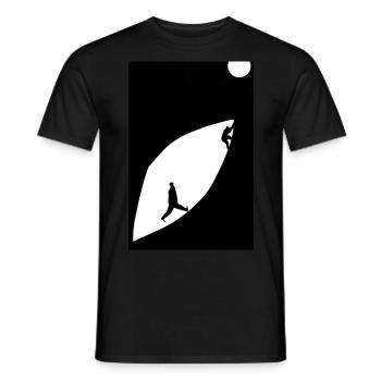 No comment - T-shirt homme - noir - Devant - AI Model Male 178 light (178cm)