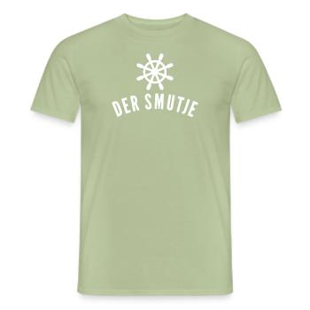 The Smutje - Cook Sailing Motivation Team - Men's T-Shirt - sage - Front - AI Model Male 178 light (178cm)