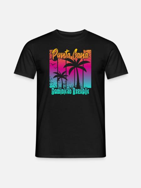Punta Cana - Men's T-Shirt - black