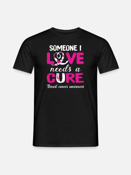 Love and Healing - Men's T-Shirt - black