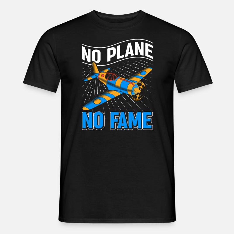 Airline Pilot Piloten Spruch Flugzeugpilot - Männer T-Shirt - Schwarz
