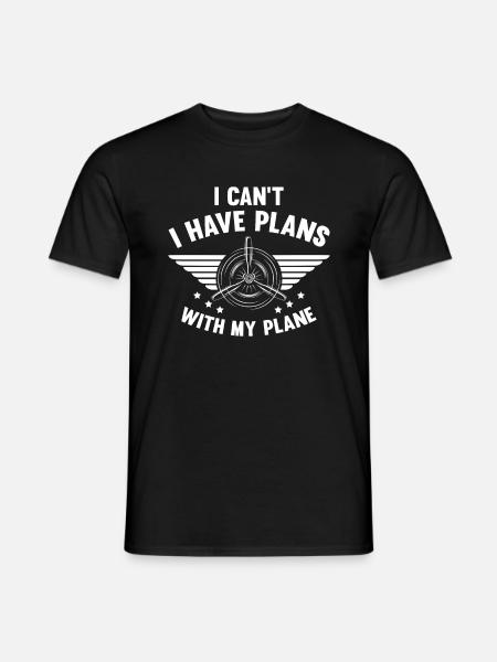 Airline Pilot Aircraft Pilot Airline - Men's T-Shirt - black