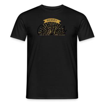 Joyeux Noël Ugly Christmas - T-shirt homme - noir - Devant - AI Model Male 178 light (178cm)