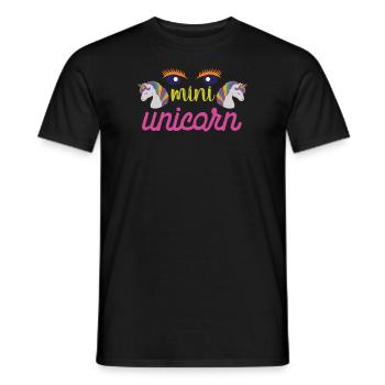Licorne Einhorn - T-shirt homme - noir - Devant - AI Model Male 178 light (178cm)