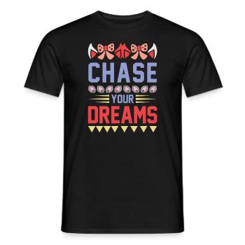 Vivez vos rêves Licorne - T-shirt homme - noir - Devant - AI Model Male 178 light (178cm)