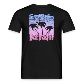 Freights Bay Barbade - T-shirt homme - noir - Devant - AI Model Male 178 light (178cm)