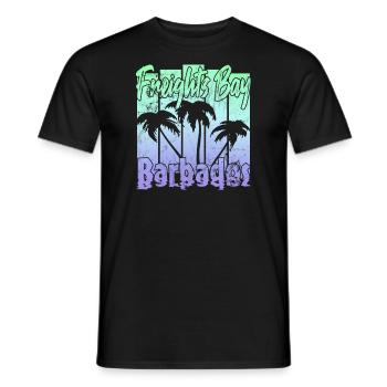 Freights Bay Barbade - T-shirt homme - noir - Devant - AI Model Male 178 light (178cm)