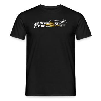 RC Airplane Model Making Model Airplane - Men's T-Shirt - black - Front - AI Model Male 178 light (178cm)