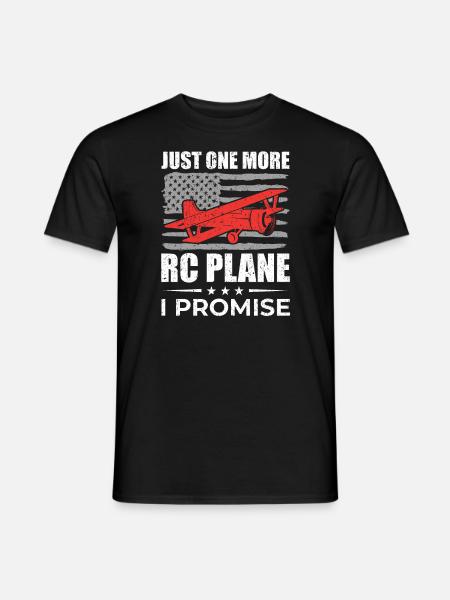 RC Avion modéliste Modélisme Avion - T-shirt homme - noir