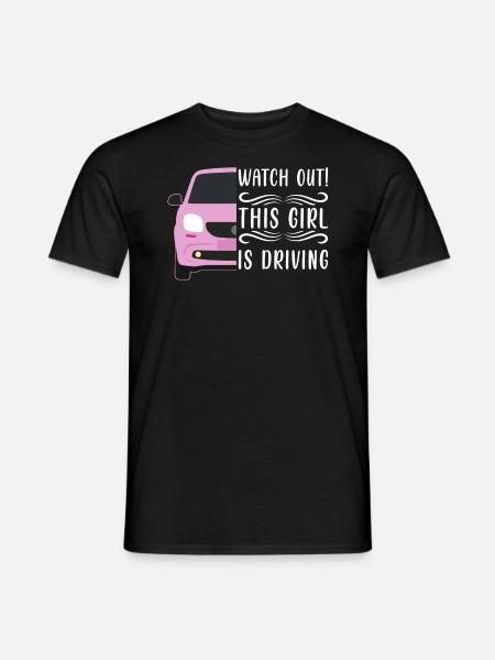 Driving licence test Driving test - Men's T-Shirt - black