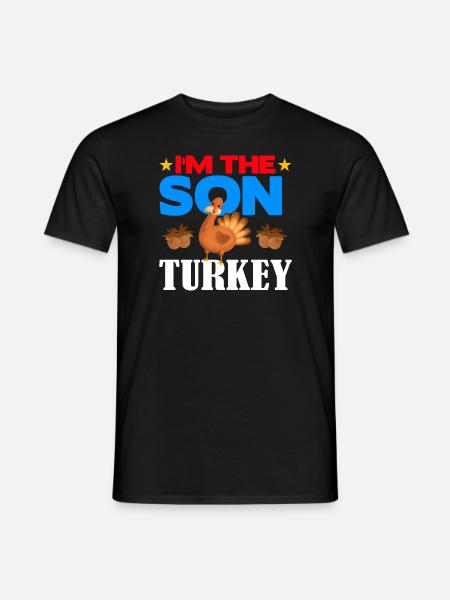 I'm the Son Turkey - Männer T-Shirt - Schwarz