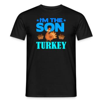 Je suis le fils de la Turquie - T-shirt homme - noir - Devant - AI Model Male 178 light (178cm)