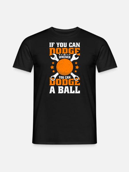 Dodgeball Team Sports - Men's T-Shirt - black