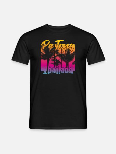 Patong Thailand - Men's T-Shirt - black
