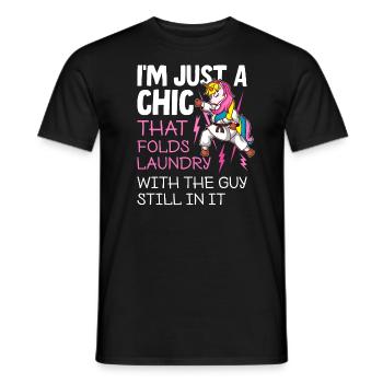 Funny Brazilian Jiu Jitsu Quote BJJ Women - Men's T-Shirt - black - Front - AI Model Male 178 light (178cm)