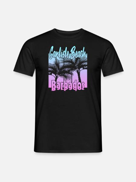 Carlisle Beach - Männer T-Shirt - Schwarz