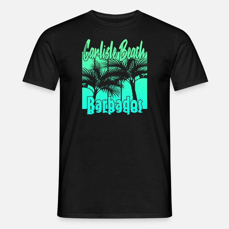 Carlisle Beach - Männer T-Shirt - Schwarz