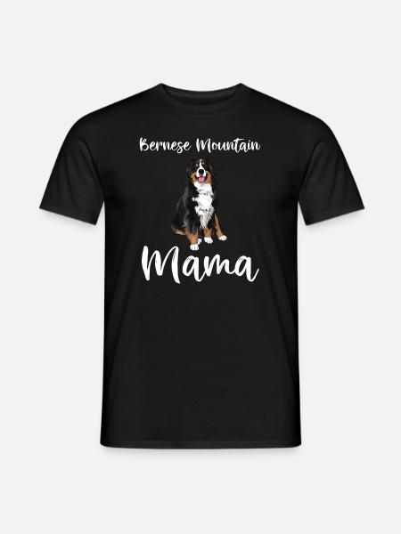Bouvier Bernois Maman Drôle de chien Maman Bernois - T-shirt homme - noir