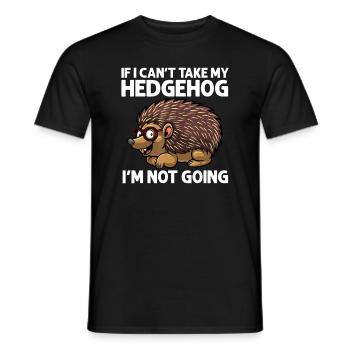 Cooler Igel für Männer Frauen Igel Liebhaber Hecke - Männer T-Shirt - Schwarz - Vorne - AI Model Male 178 light (178cm)