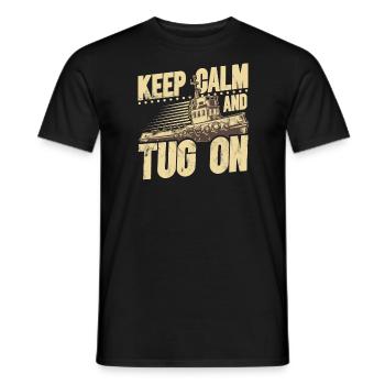 Schlepper Schleppboot Tug Life - T-shirt homme - noir - Devant - AI Model Male 178 light (178cm)