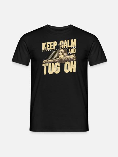 Schlepper Schleppboot Tug Life - Men's T-Shirt - black