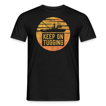 Schlepper Schleppboot Tug Life - T-shirt homme - noir - Devant - AI Model Male 178 light (178cm)