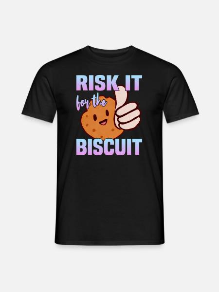 Risquez-le pour le biscuit - T-shirt homme - noir