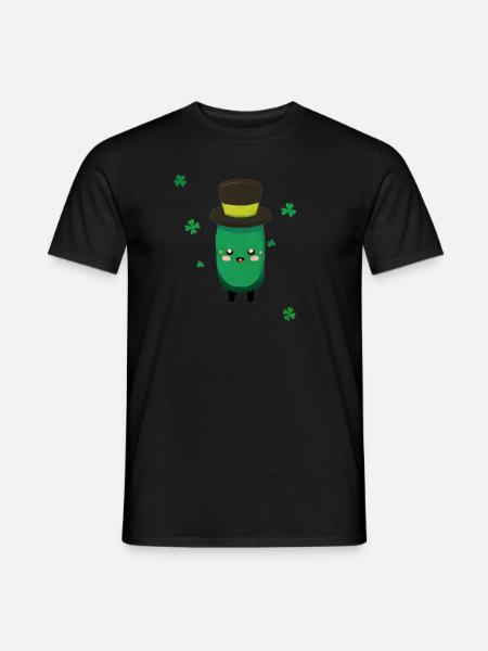 Saint Patrick - Concombre - T-shirt homme - noir