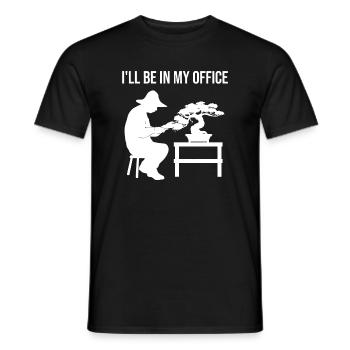 Lustige Bonsai Baum Design für Männer Frauen Japanische Ga - Männer T-Shirt - Schwarz - Vorne - AI Model Male 178 light (178cm)