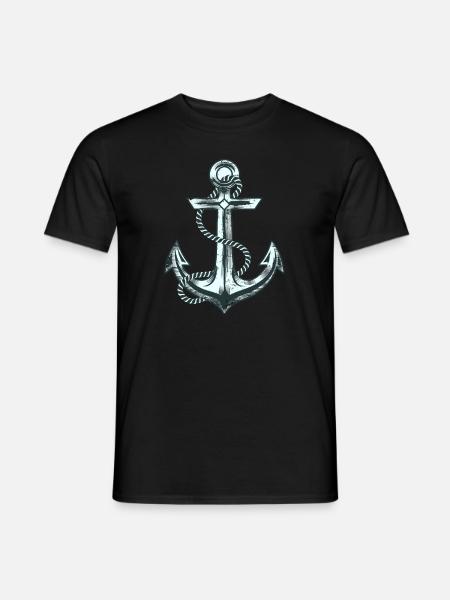 Voile d’ancre - T-shirt homme - noir