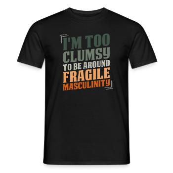 Otter Tshirt, Otter Lover Tee, Funny Otter Shirt,b - Men's T-Shirt - black - Front - AI Model Male 178 light (178cm)