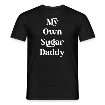 Mein eigener Sugar Daddymy eigener Sugar Daddy Opa eigener - Männer T-Shirt - Schwarz - Vorne - AI Model Male 178 light (178cm)