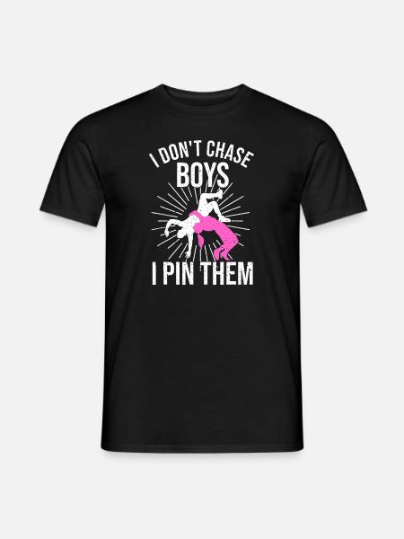Wrestling Boy Définition Sports drôles - T-shirt homme - noir