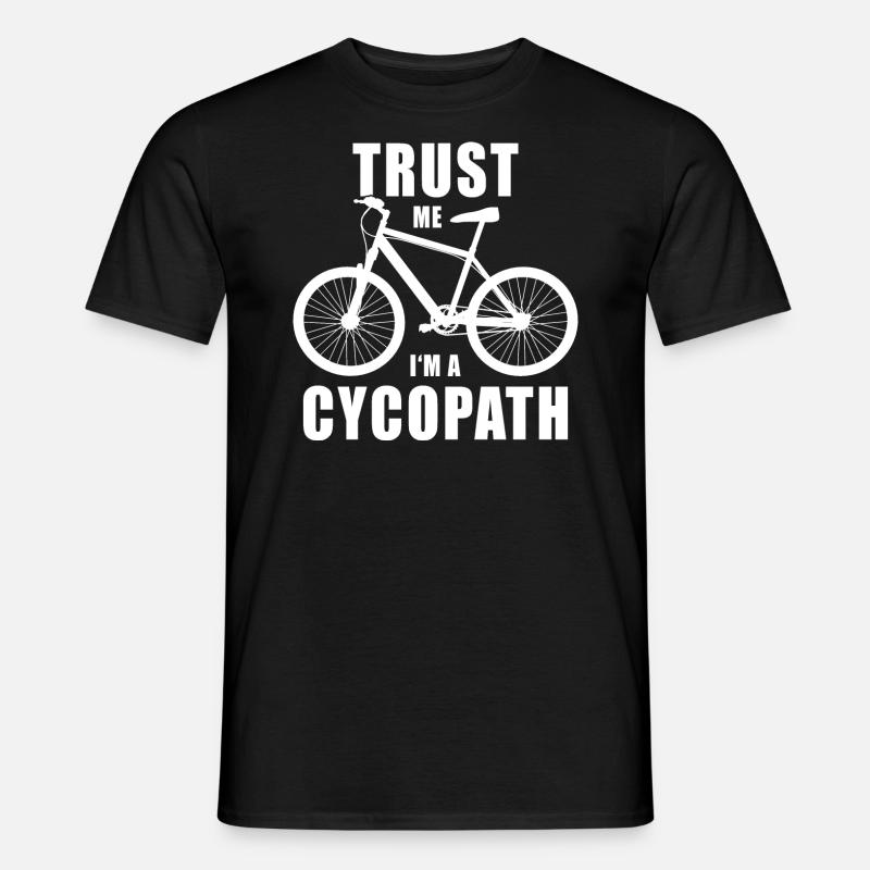 Cycopath - Männer T-Shirt - Schwarz