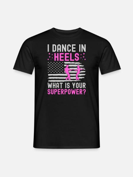 Dance Training Ballroom Couple Dance - Men's T-Shirt - black