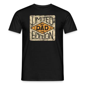 Meilleur papa Meilleur père jamais en édition limitée Père - T-shirt homme - noir - Devant - AI Model Male 178 light (178cm)
