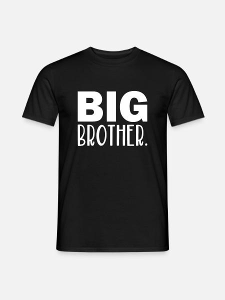 big brother - T-shirt homme - noir