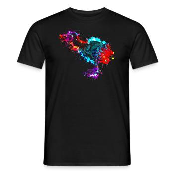Dodo - Un oiseau disparu incapable de voler - T-shirt homme - noir - Devant - AI Model Male 178 light (178cm)