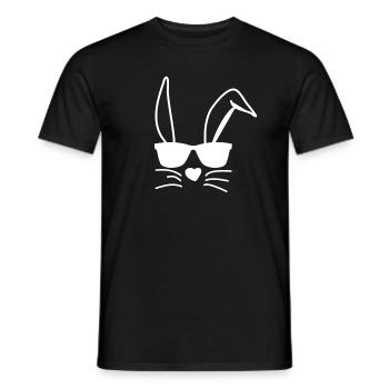 Idée de Pâques Garçons Filles Enfants Hip Lunettes de soleil de Pâques - T-shirt homme - noir - Devant - AI Model Male 178 light (178cm)