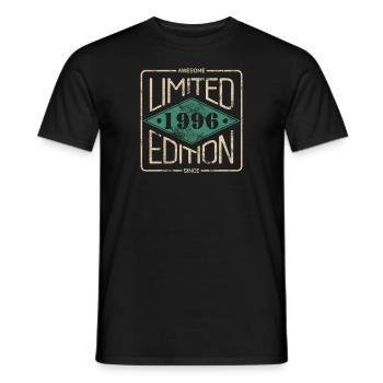 Awesome Since 1996 Retro Vintage Design - Männer T-Shirt - Schwarz - Vorne - AI Model Male 178 light (178cm)