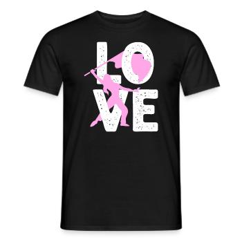 Cool Color Guard For Women Girls Marching Band Fla - Men's T-Shirt - black - Front - AI Model Male 178 light (178cm)