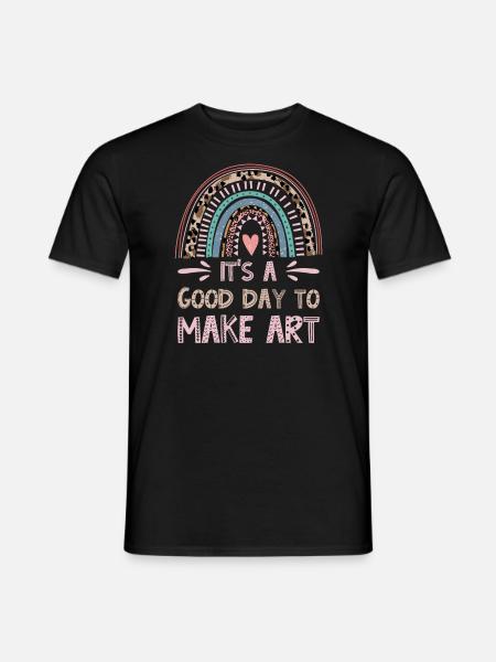 Professeur d’art Drôle de dicteur Cours d’art Cours d’art - T-shirt homme - noir