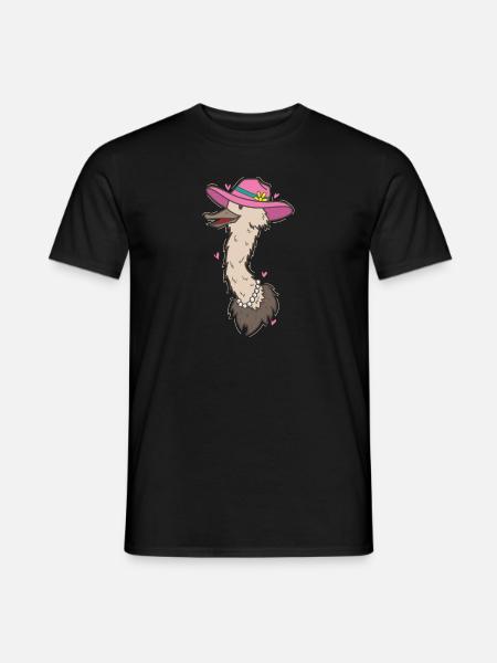 Oiseau d’autruche en Afrique - T-shirt homme - noir
