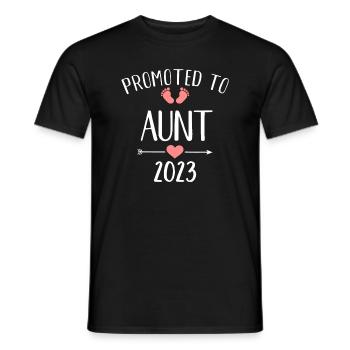 Promu tante 2023 - T-shirt homme - noir - Devant - AI Model Male 178 light (178cm)