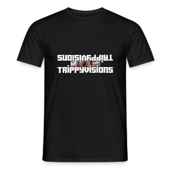 Trippyvisions - Männer T-Shirt - Schwarz - Vorne - AI Model Male 178 light (178cm)