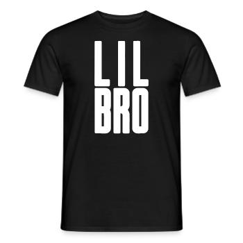Lil Bro - Frères et sœurs Hommes Enfants Fraternité adulte Littl - T-shirt homme - noir - Devant - AI Model Male 178 light (178cm)